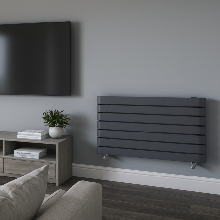Radiator din otel gri antracit 1200x500 ThermaLux SUN-RTR03 [1]