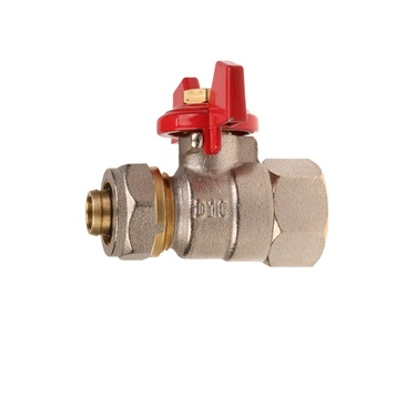 Fitinguri bronz - Robinet de trecere pentru teava pexal FI