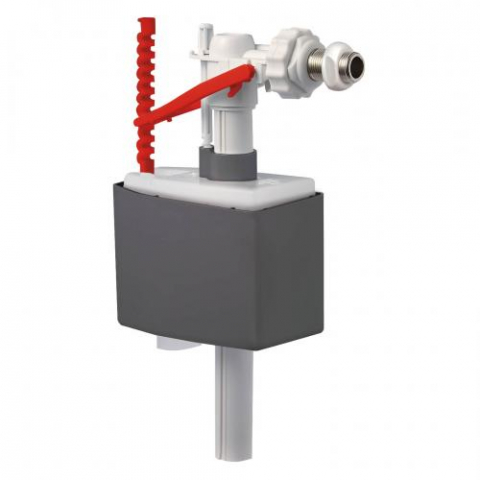 Accesorii wc - Robinet flotor universal Black Rambo, alimentare laterala 1/2" din alama cromata Eurociere 1512A