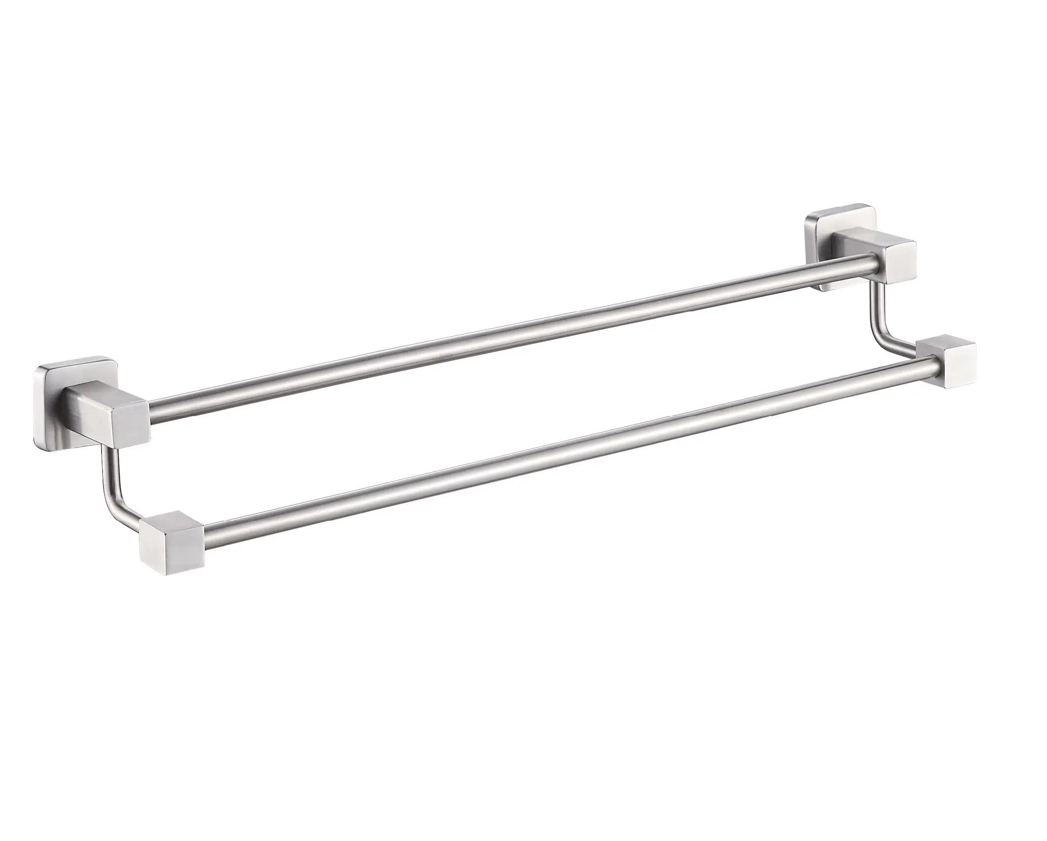 Suport prosop, bara dublu, 60 cm, inox THEODORE [1]
