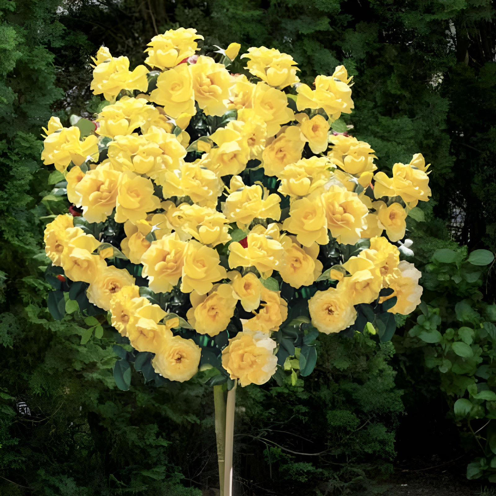 Trandafir Copac Roze Pienna Galben [2]