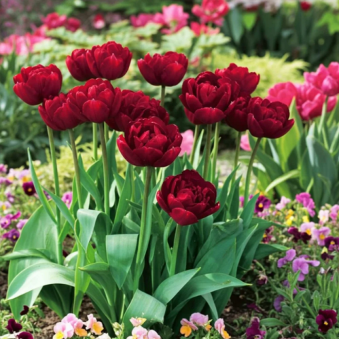 Bulbi Lalele Duble (Tip Bujor) - Uncle Tom [3]