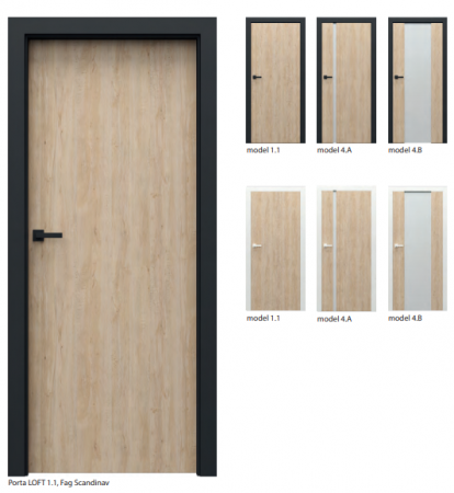 Usi de Interior cu Finisaj Sintetic - Porta LOFT