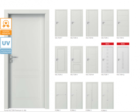 Usi Porta Doors - Porta VECTOR, FORM Premium