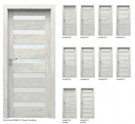 Usi Porta Doors - Porta Verte HOME, grupa D