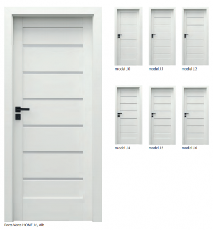 Usi Interior Porta Doors – Rama si Panou cu Finisaj Sintetic - Porta Verte HOME, grupa J
