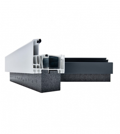 Montaj Premium - Profil de Inaltare Termopan Solbanc Blaugelb 30(36.5)X45X1200MM