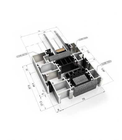 Sistem Cortizo Cor 70 Industrial cu BT [2]