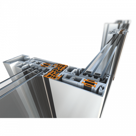 Sistem liftant glisant cu bariera termica Alumil SUPREME S700 [0]