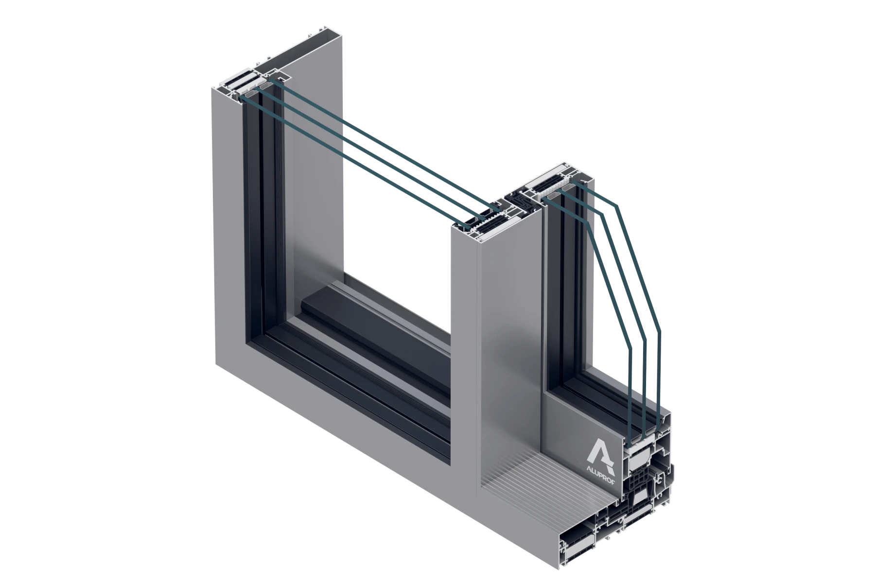 Profile Aluminiu - UȘĂ-FEREASTRĂ LIFTANT-GLISANTĂ MB-82HS