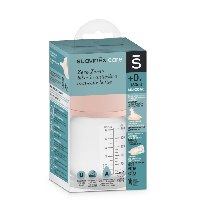 Biberon anticolici Suavinex Zero Zero cu debit variabil [2]