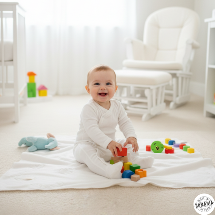 Salopeta din catifea, cu botosei si capse [1]