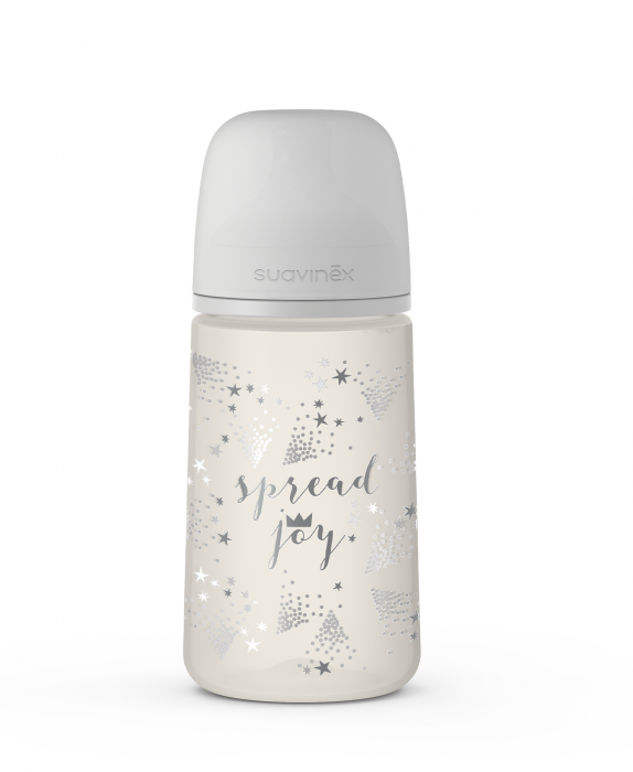 set-biberon-270ml-suzeta-0-6l-clip-coroana-gri-spread-joy [2]