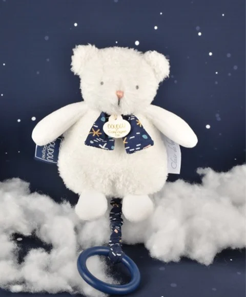 Ursulet muzical Doudou® CLAIR DE LUNE, 17 cm [5]