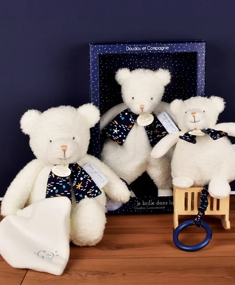 Ursulet muzical Doudou® CLAIR DE LUNE, 17 cm [2]