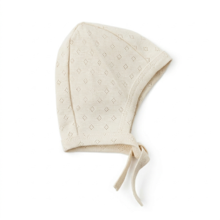 Căciulițe - căciulita boneta Pointelle Ecru Tesoro Bebe
