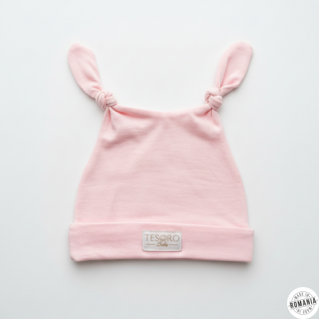 căciuliță-din-bumbac-cu-urechiușe-jucăușe-roz [2]