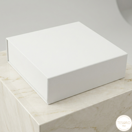 Seturi cadou - Cutie cadou premium Alb, 20x18x8 cm Tesoro Bebe