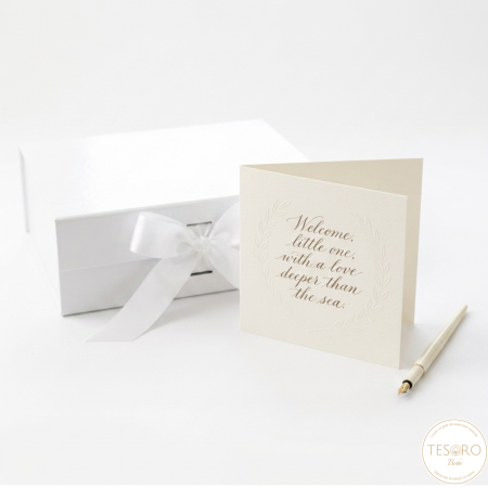 Sisteme de înfășat și saci de dormit - Felicitare Cadou Personalizată - Mesaj Scris de Mână | Tesoro Bebe