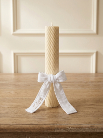 lumânare-botez-din-ceară-de-albine-ivory-35cm-cu-fundă-din-muselină