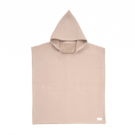 Prosoape si Halate - Poncho Plaja Bebe Waffle | 0-3 ani Bej Nisipiu