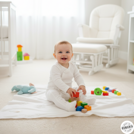 Salopete - Salopeta din catifea, cu botosei si capse