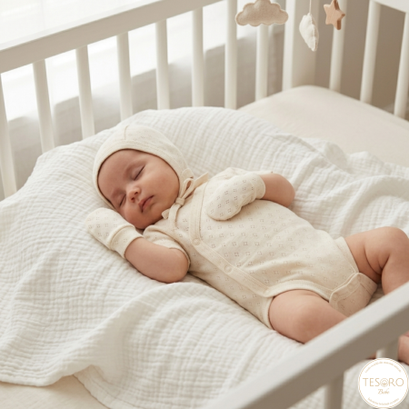 Body - Set 3 piese nou-nascut: body, caciulita si manusi anti-zgarieturi