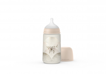 set-biberon-270ml-suzeta-0-6l-clema-inima-bej-spread-joy [2]