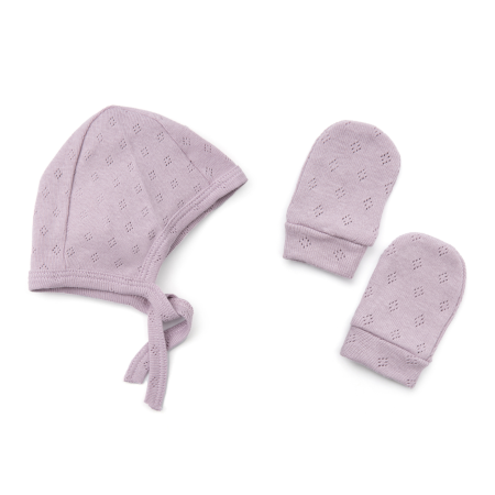 Caciulite - Set caciulita si manusi nou-nascut