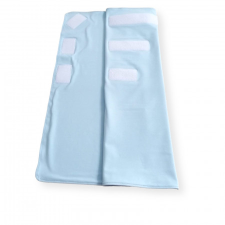 Sistem de infasare paturica+caciulita baby blue [2]