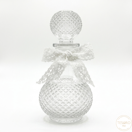 Botez - Sticluță Mir Botez Rotundă 50ml | Accesorii Botez Premium Tesoro