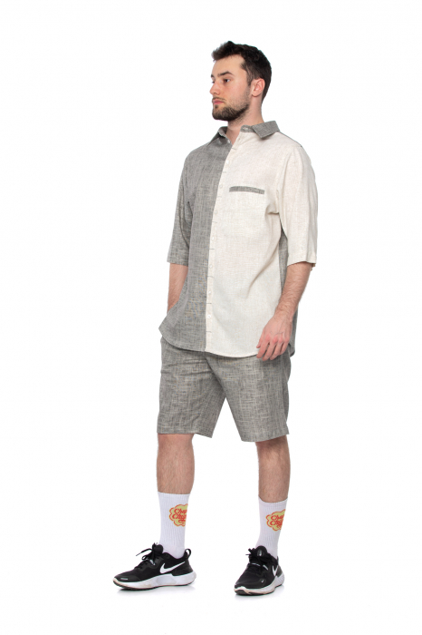 Pantaloni scurti Half-Half [2]