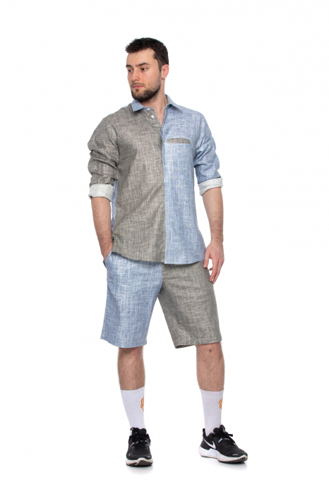 Pantaloni scurti Half-Half [3]