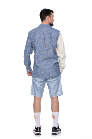 Set Camasa, Pantaloni scurti Half-Half [4]