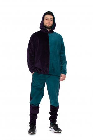 Set Hanorac Pantaloni velura [1]