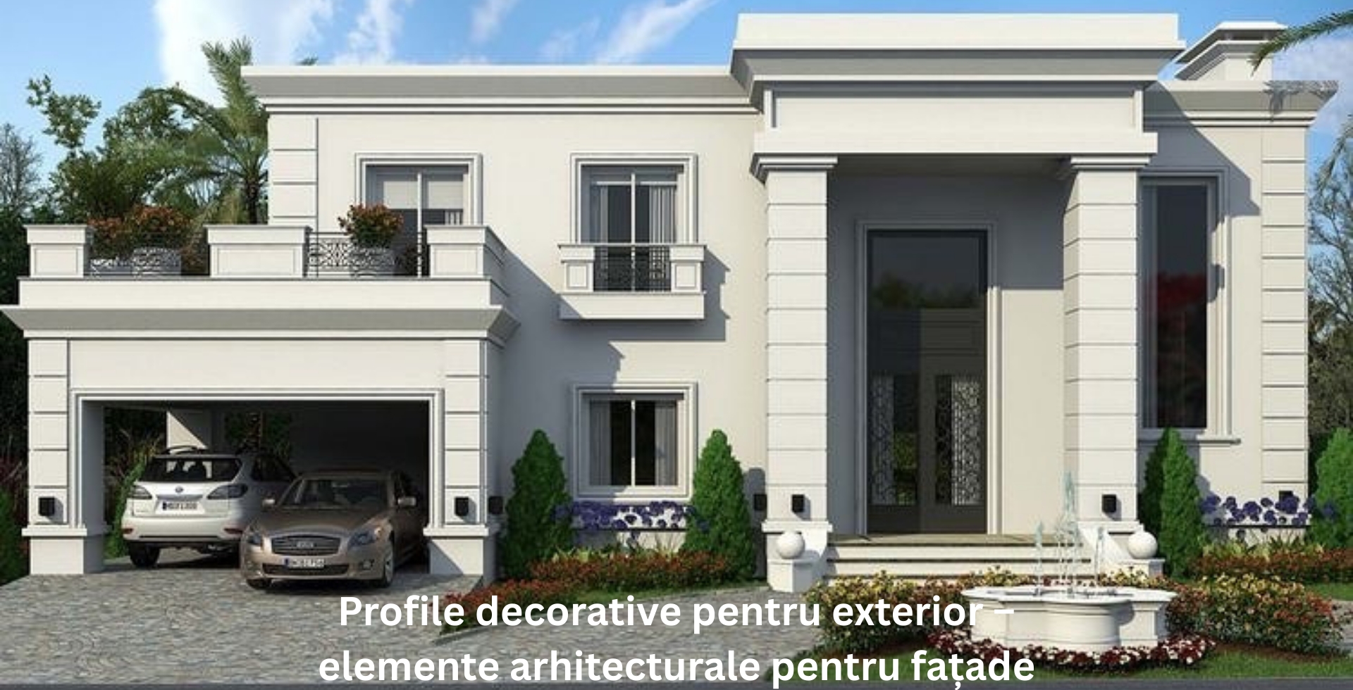 Profile decorative pentru exterior