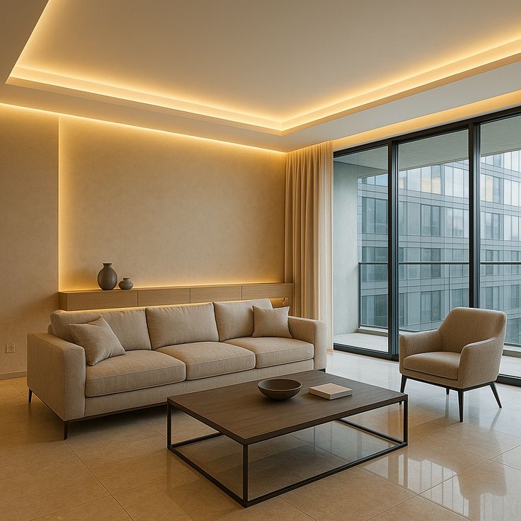 Tavan plutitor cu LED (Floating Ceiling): cum creezi ambianță sofisticată în 2026