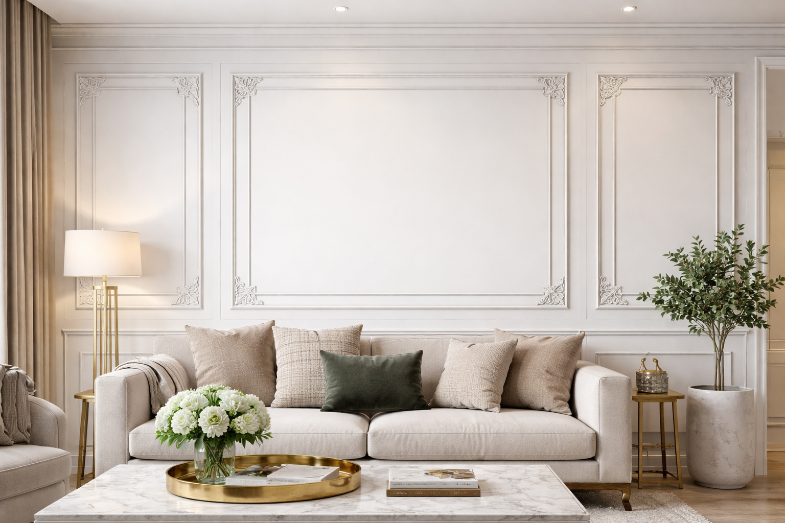 Chenare decorative pentru perete – idei elegante pentru un decor interior spectaculos