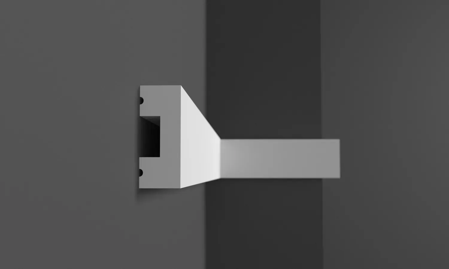 Bagheta decorativa perete pentru chenare din polimer rigid 2 x 0.8 cm - HCR534 [2]