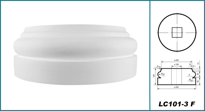 Baza pentru coloana, LC 101-3F [2]