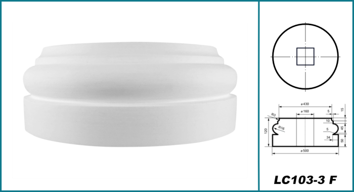 Baza pentru coloana, LC 103-3F [4]