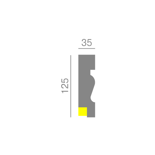 Brau de exterior, MC 304 LED,12.5cmx 3.5cm x 200cm [2]