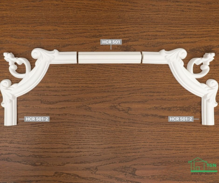 Brau decorativ, din HDP, HCR 501, 2.9cmx1.6cmx200cm [8]