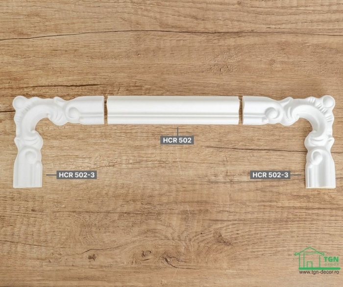 Brau decorativ, din HDP, HCR 502, 3.2cmx1.6cmx200cm [6]