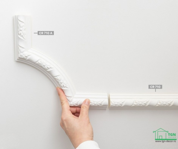 Brau din poliuretan, Grand Decor CR 710, 4cmx2.5cmx200cm [12]