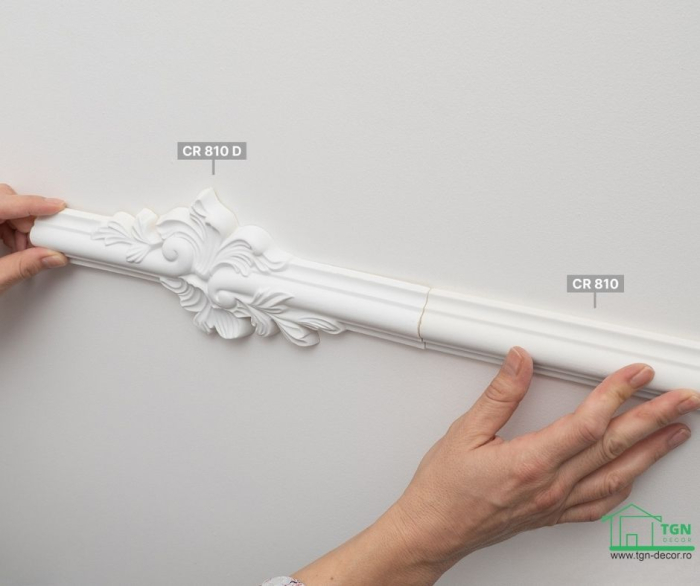 Brau din poliuretan, Grand Decor CR 810, 4cmx1.8cmx200cm [10]