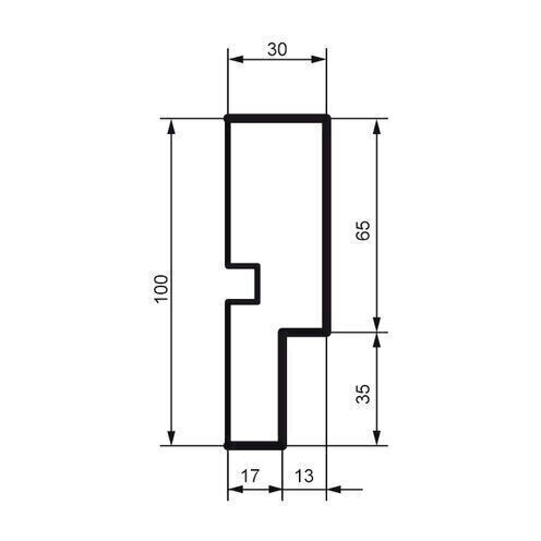 Brâu pentru exterior, MC 150, 10cm x 3cm x 200cm [2]