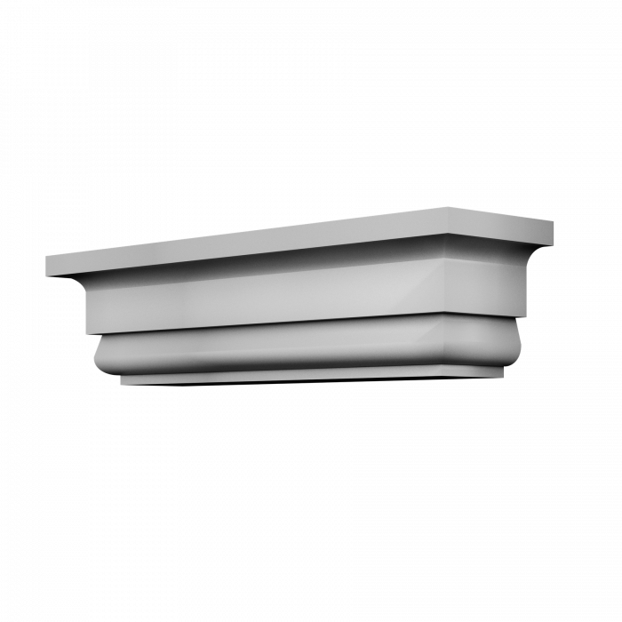 Capitel pilastru, PC 109, 53.5cm x 13cm x 13.5cm [4]