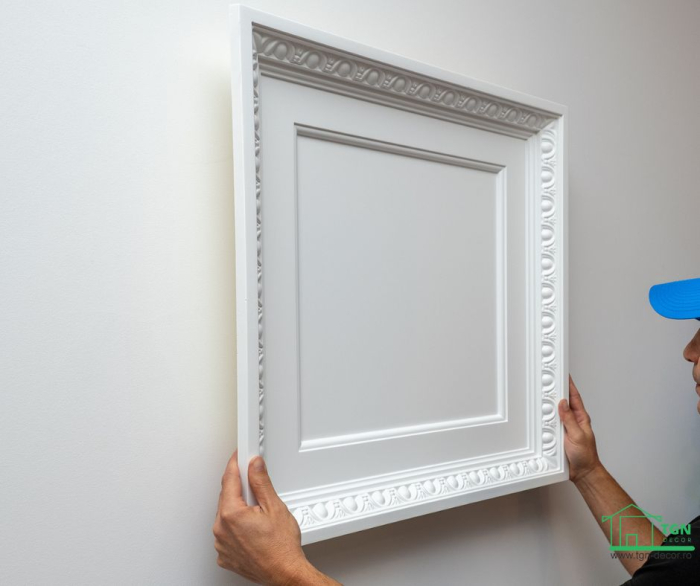 Caseta tavan/perete, din poliuretan R 214, 60cmx60cm [9]