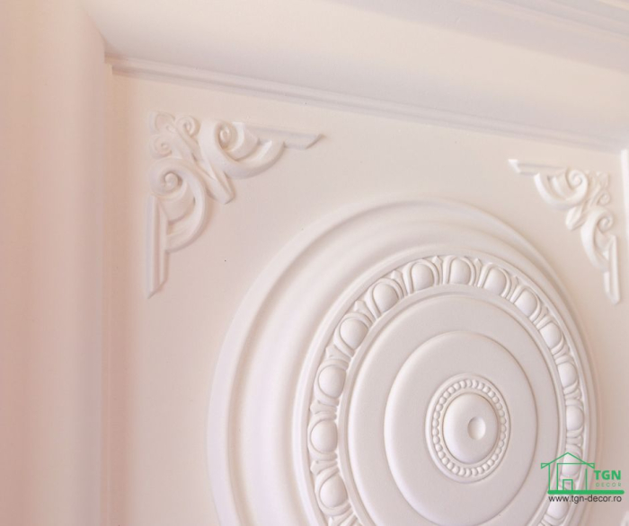 Caseta tavan/perete, din poliuretan R 246, 61cmx61cm [5]